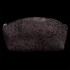 PORTLAND LEATHER Eclipse Makeup Bag Masquerade